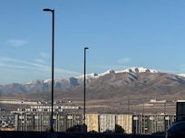 View from the hotel’s front door