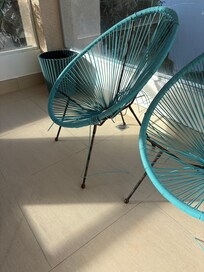 Terrassenstühle defekt