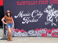 At the arena