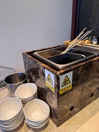 I was surprised and so excited to see this food in the lunch buffet!! I have missed this food a lot!!