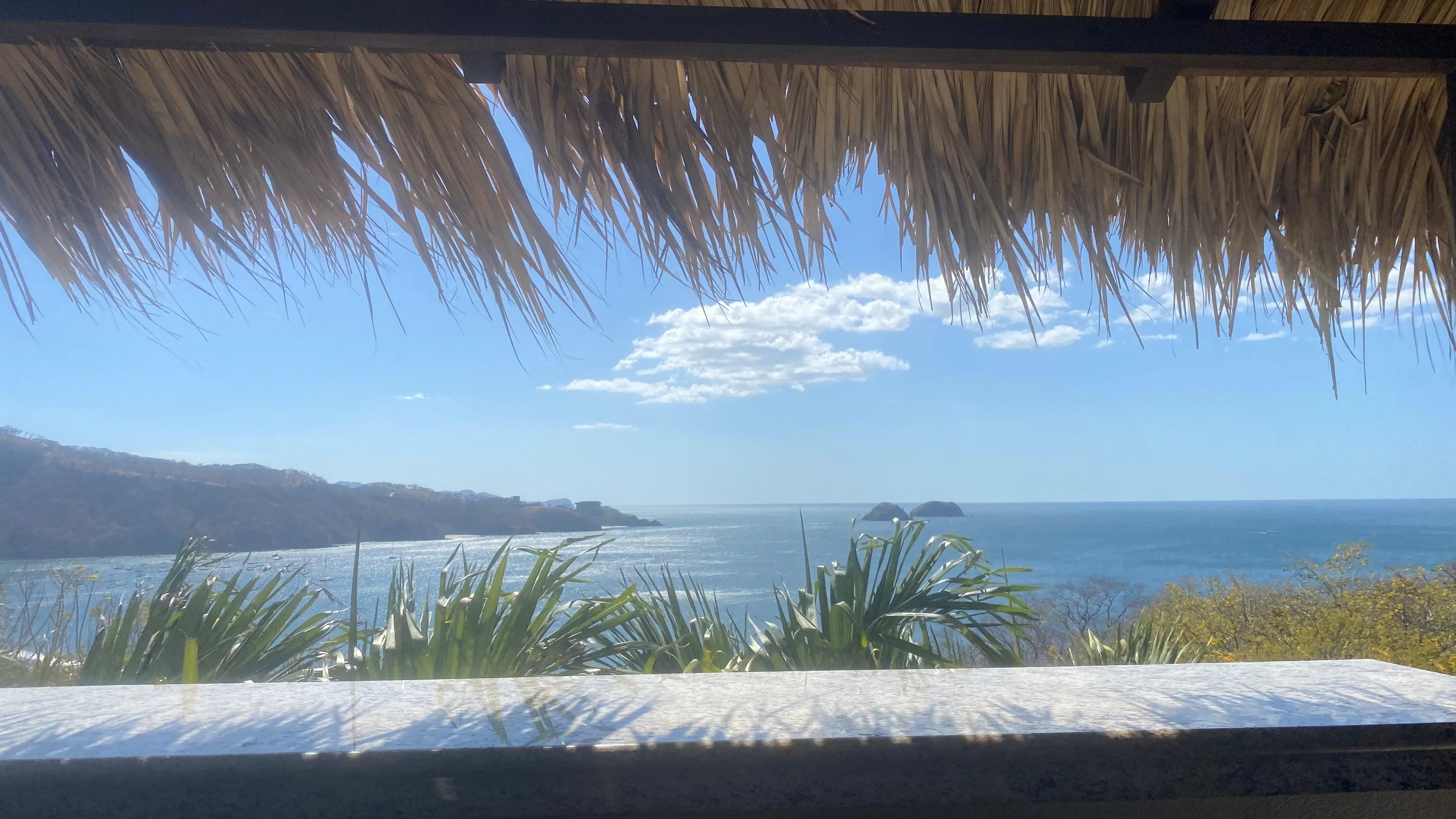 The view from the bar at the buffet (outdoor dining)