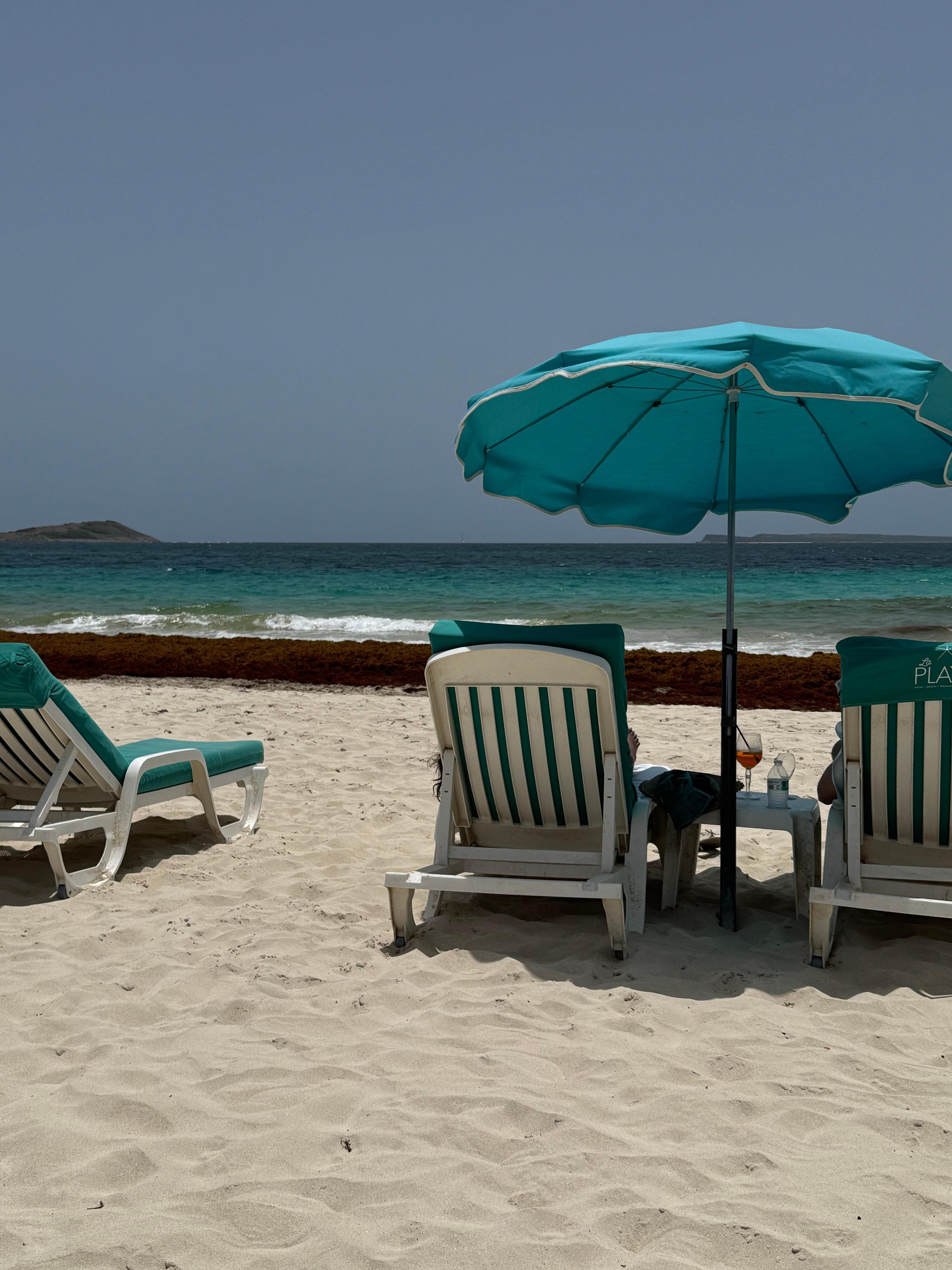 View from La Playas beach 