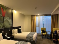 お部屋は広かったです