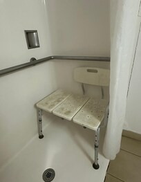 Filthy showet chair