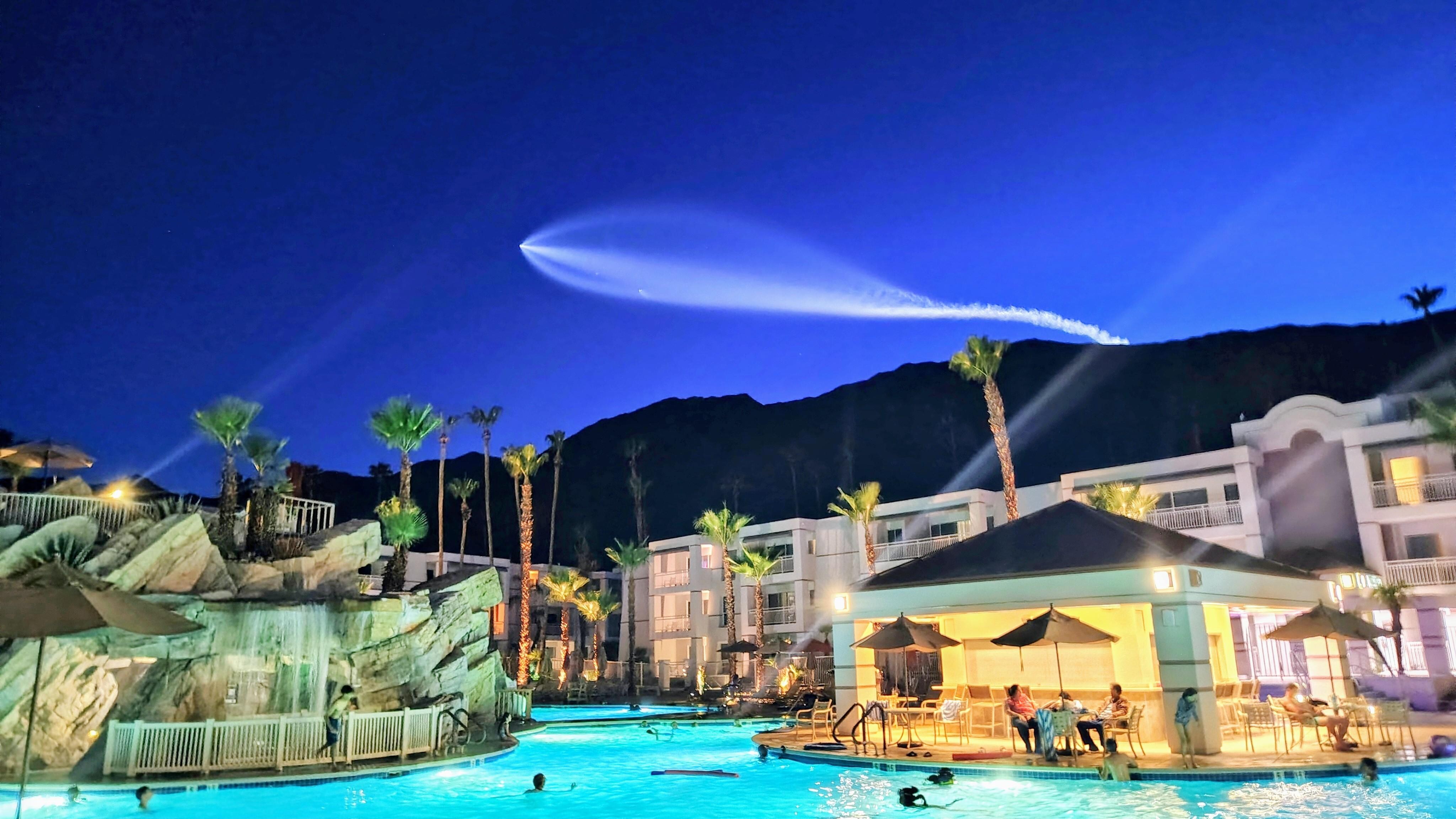 Space X launch. 
