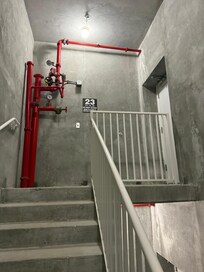 Took me 40 min to walk 23 floors. Took my disabled mom 3 hours