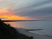 Sunset taken from house.