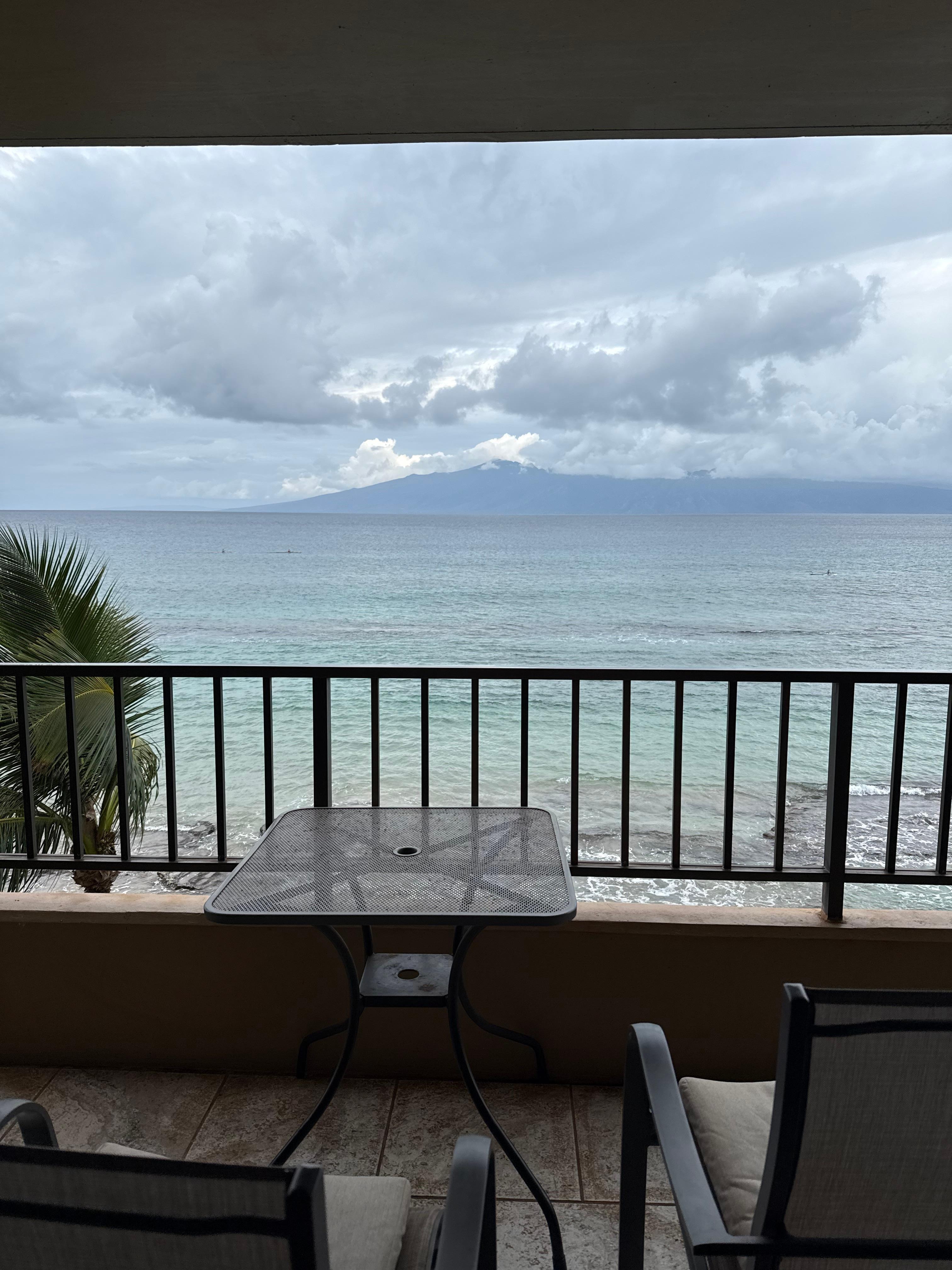 Straight ahead view is lovely!