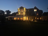 View of the restaurant from the hotel room