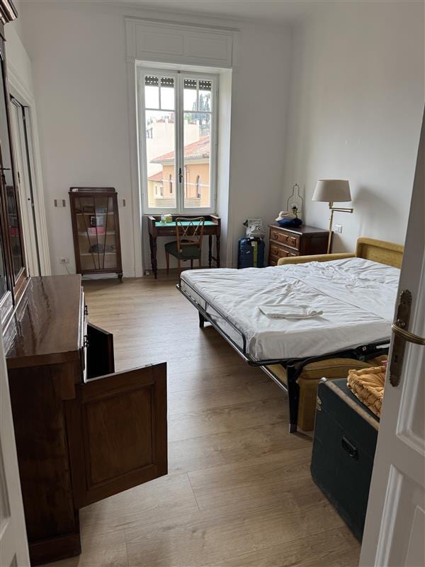 Bedroom with sofa bed