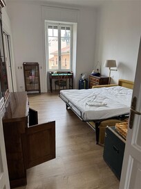 Bedroom with sofa bed