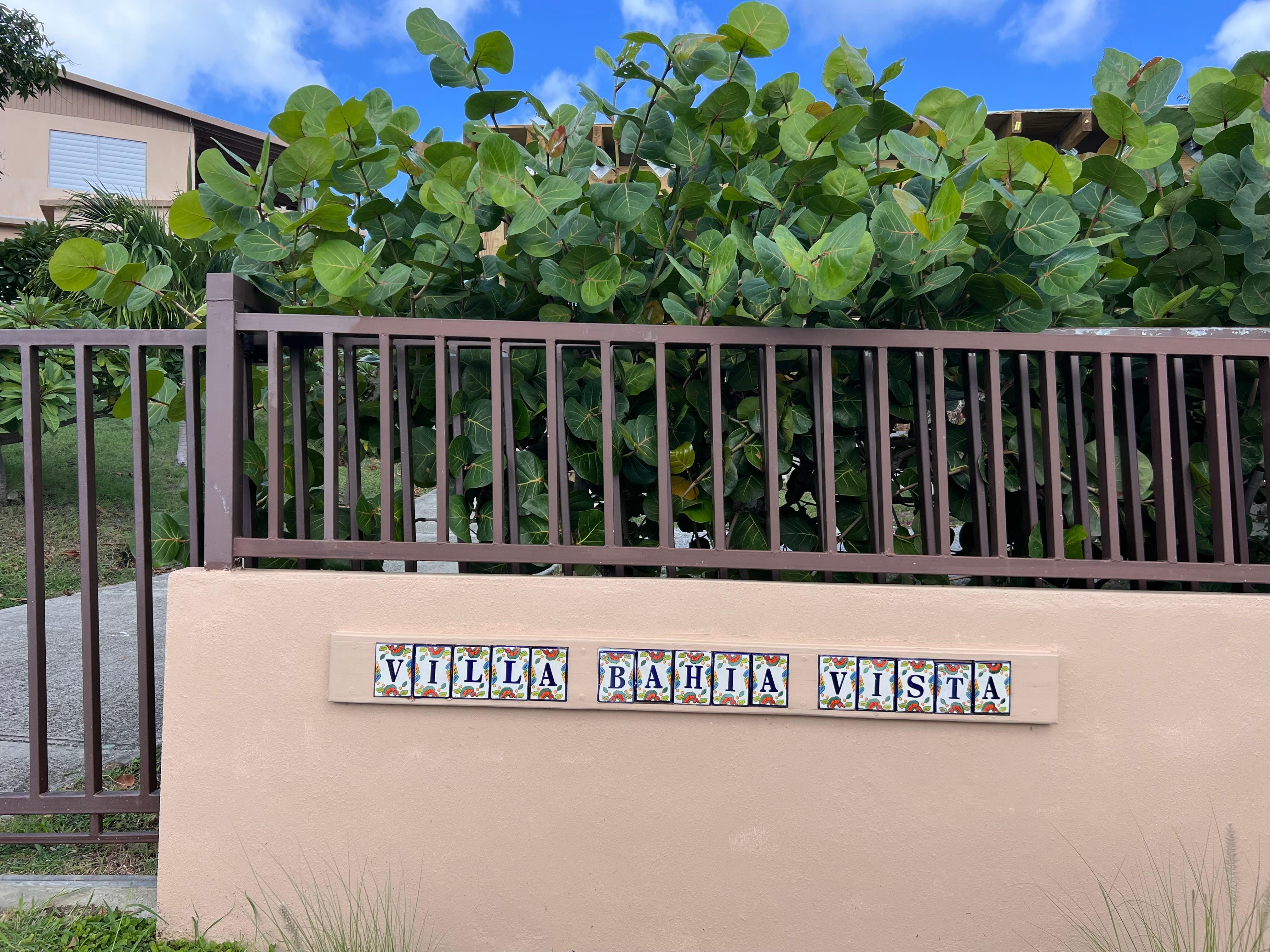 Villa Bahia Vista. Beautiful property aptly named for the view. 