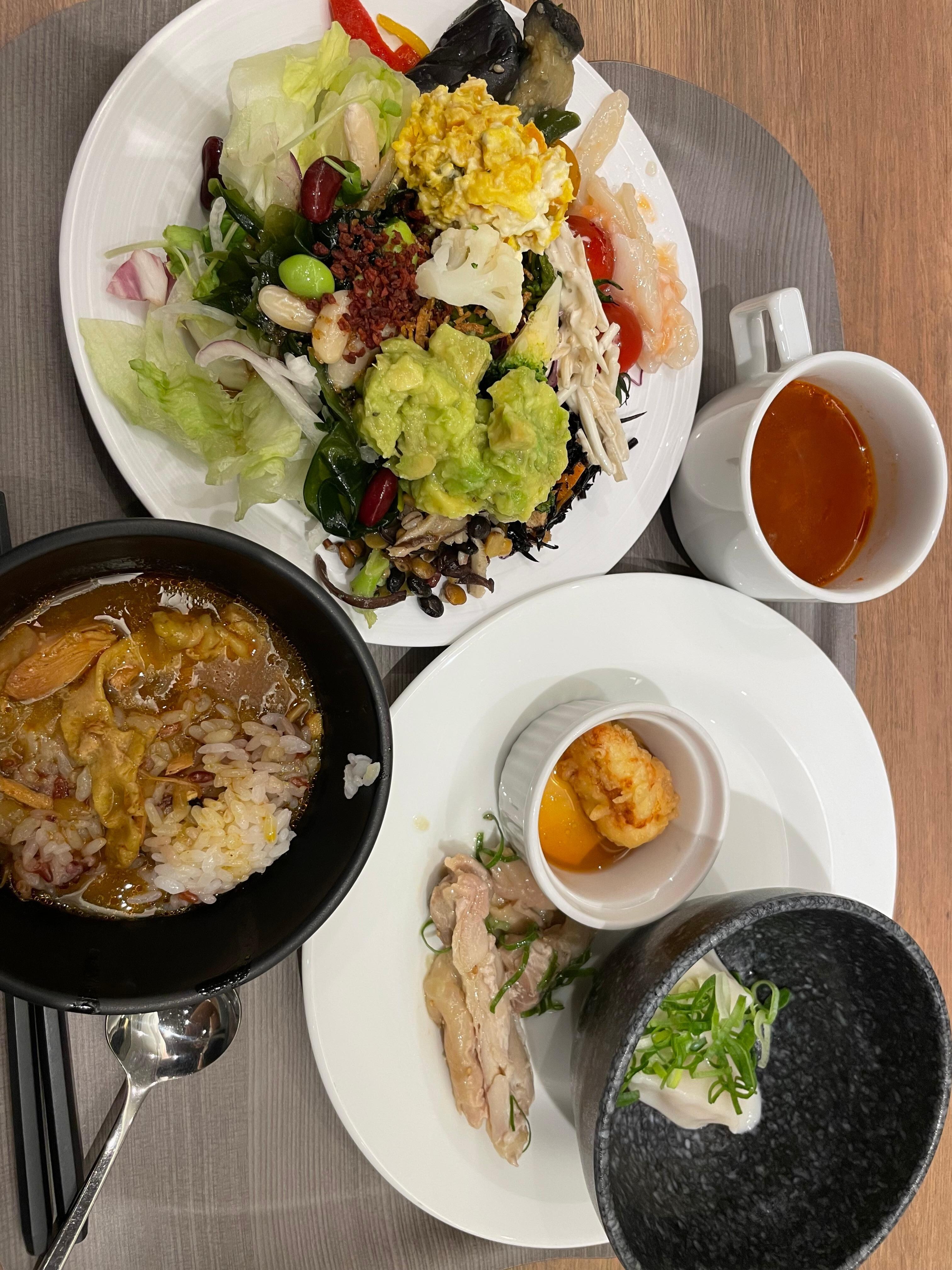 朝食ビュッフェ