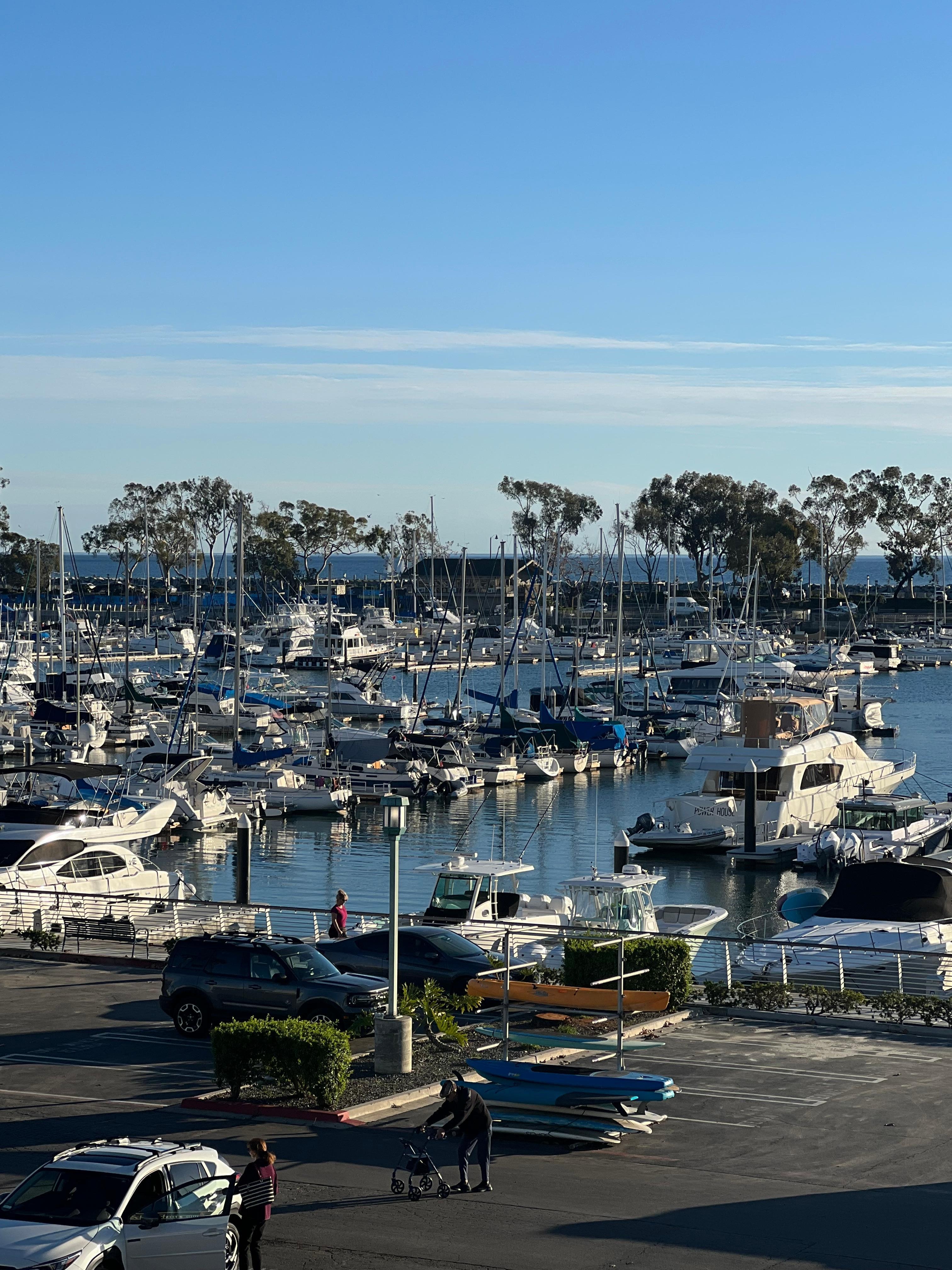 Harbor view room with a view of the ocean