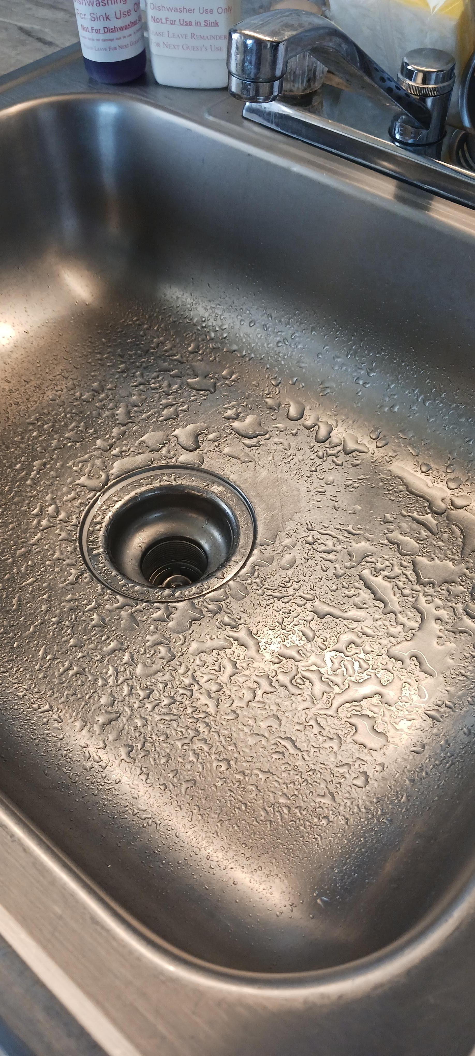 Kitchen faucet leaking