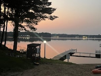 The view from the camp fire