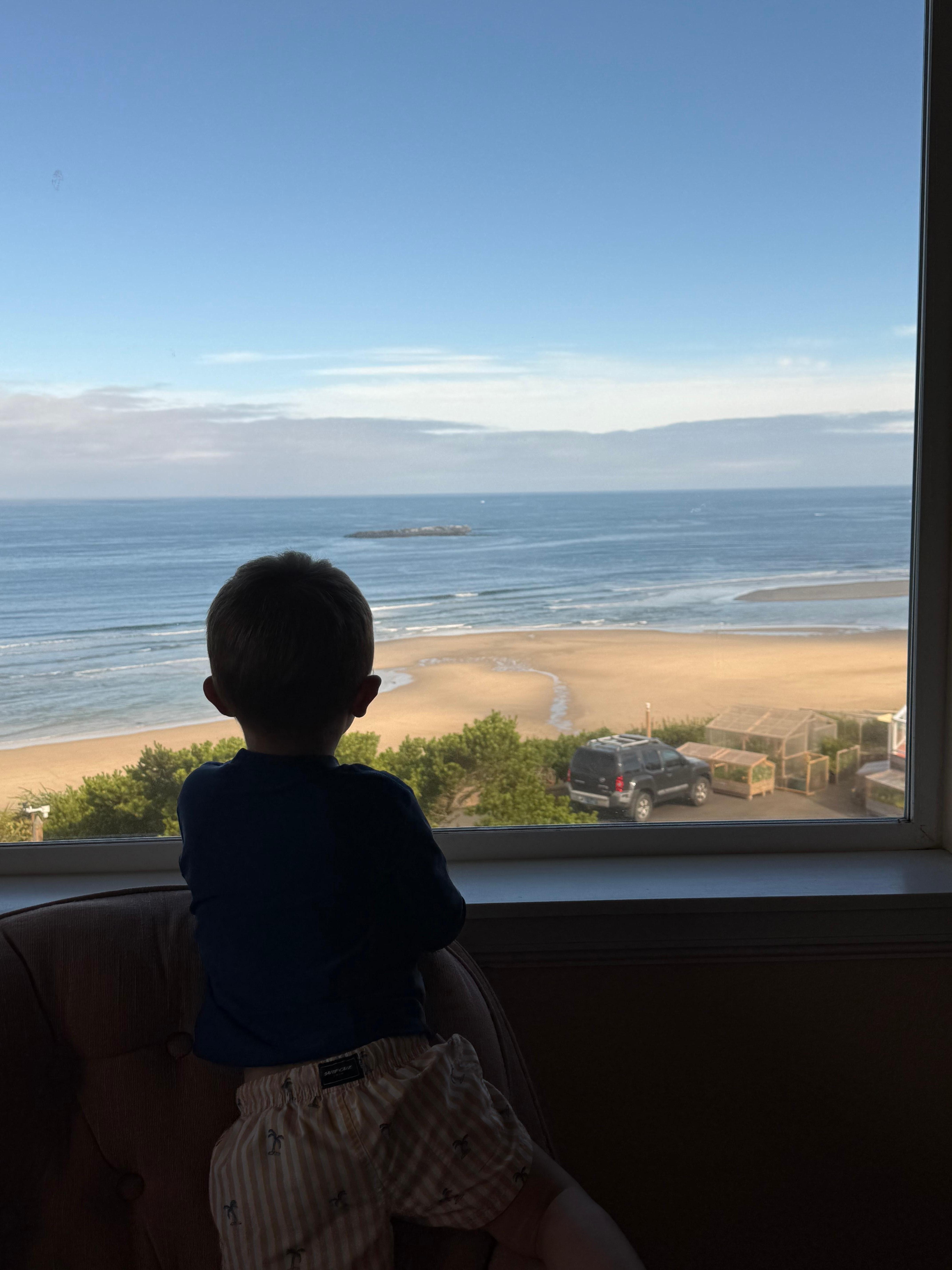 View from the master bedroom