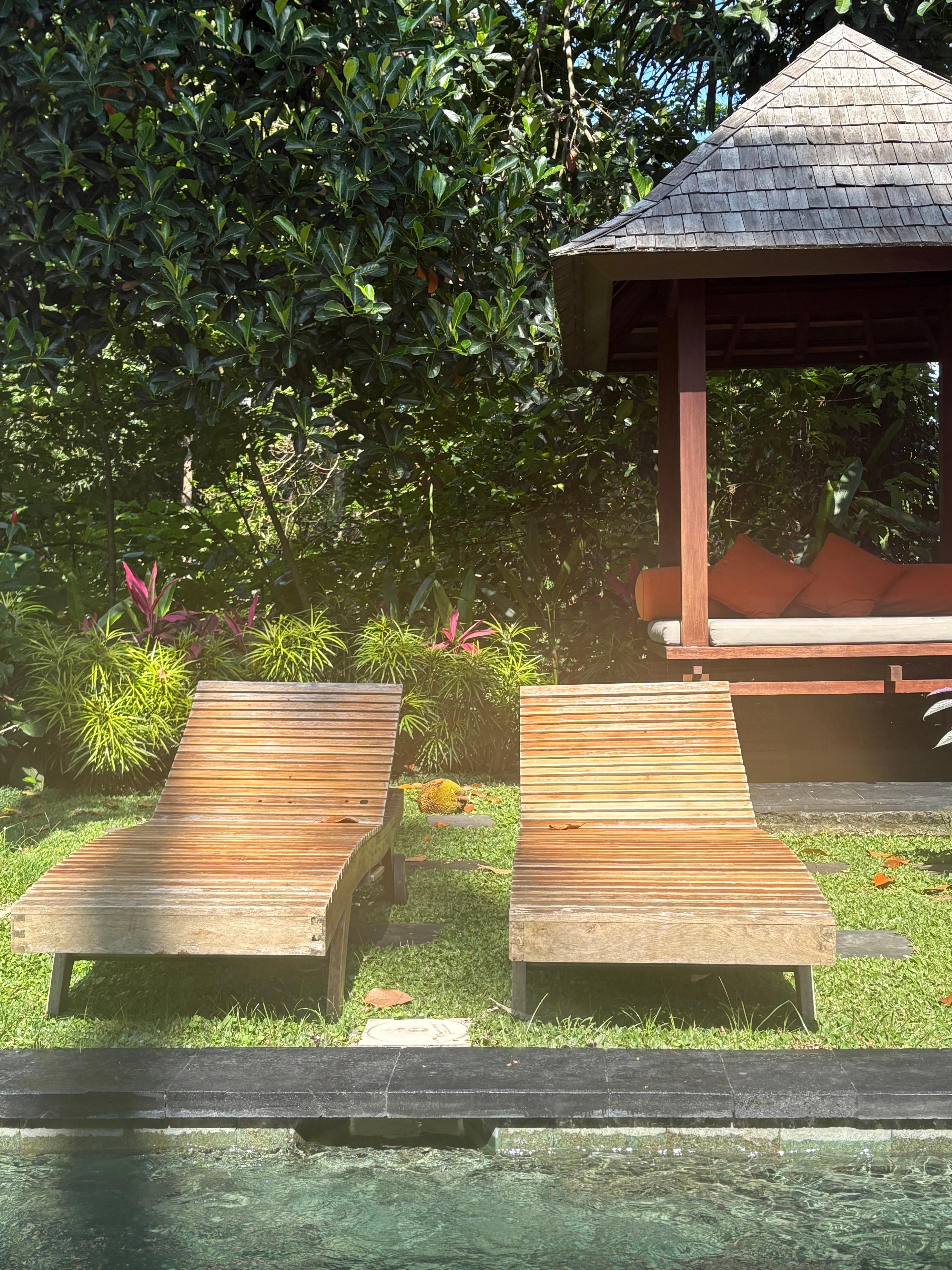 Relaxation is needed while on vacation. 