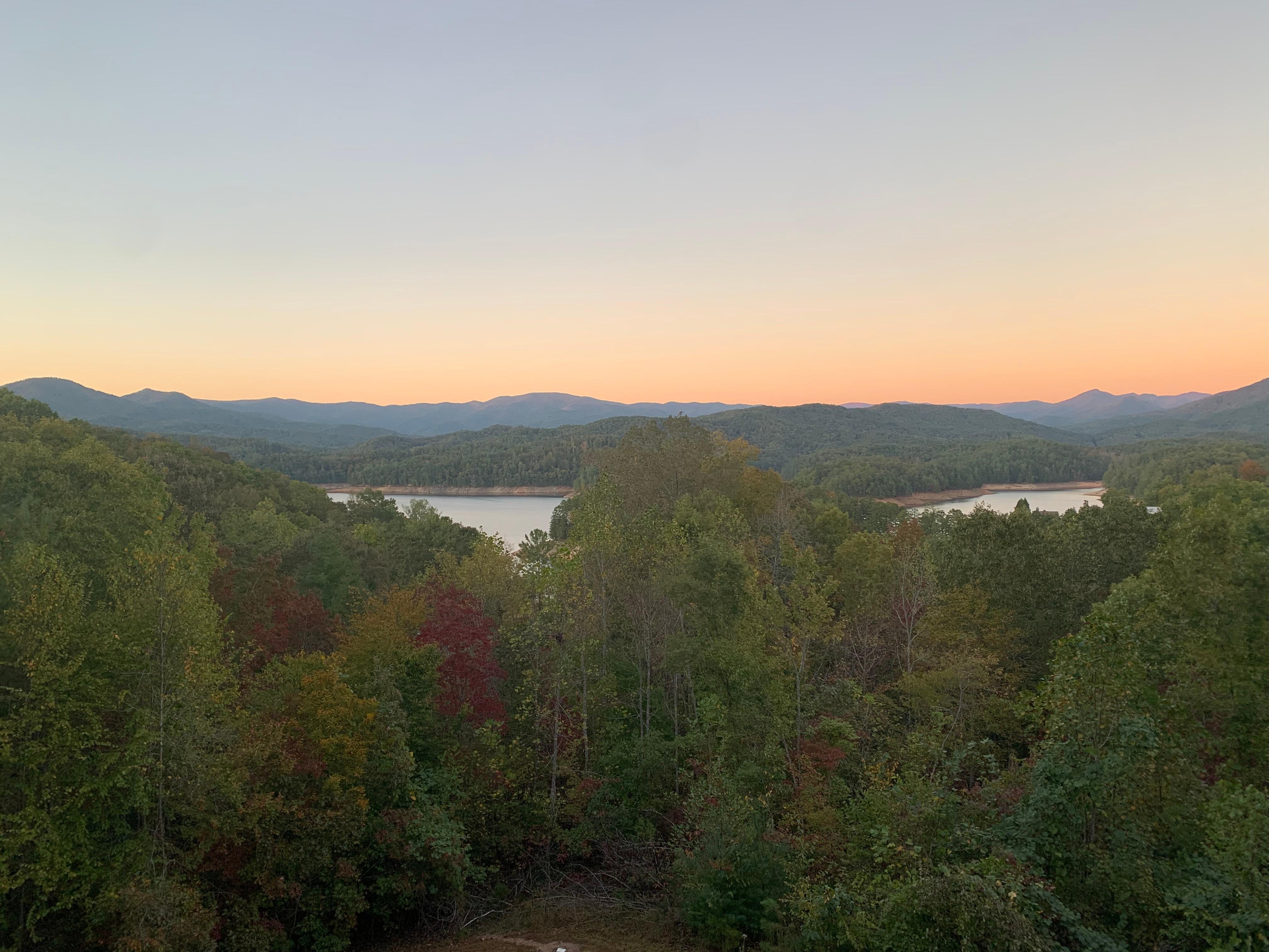 The view was spectacular from any level. 