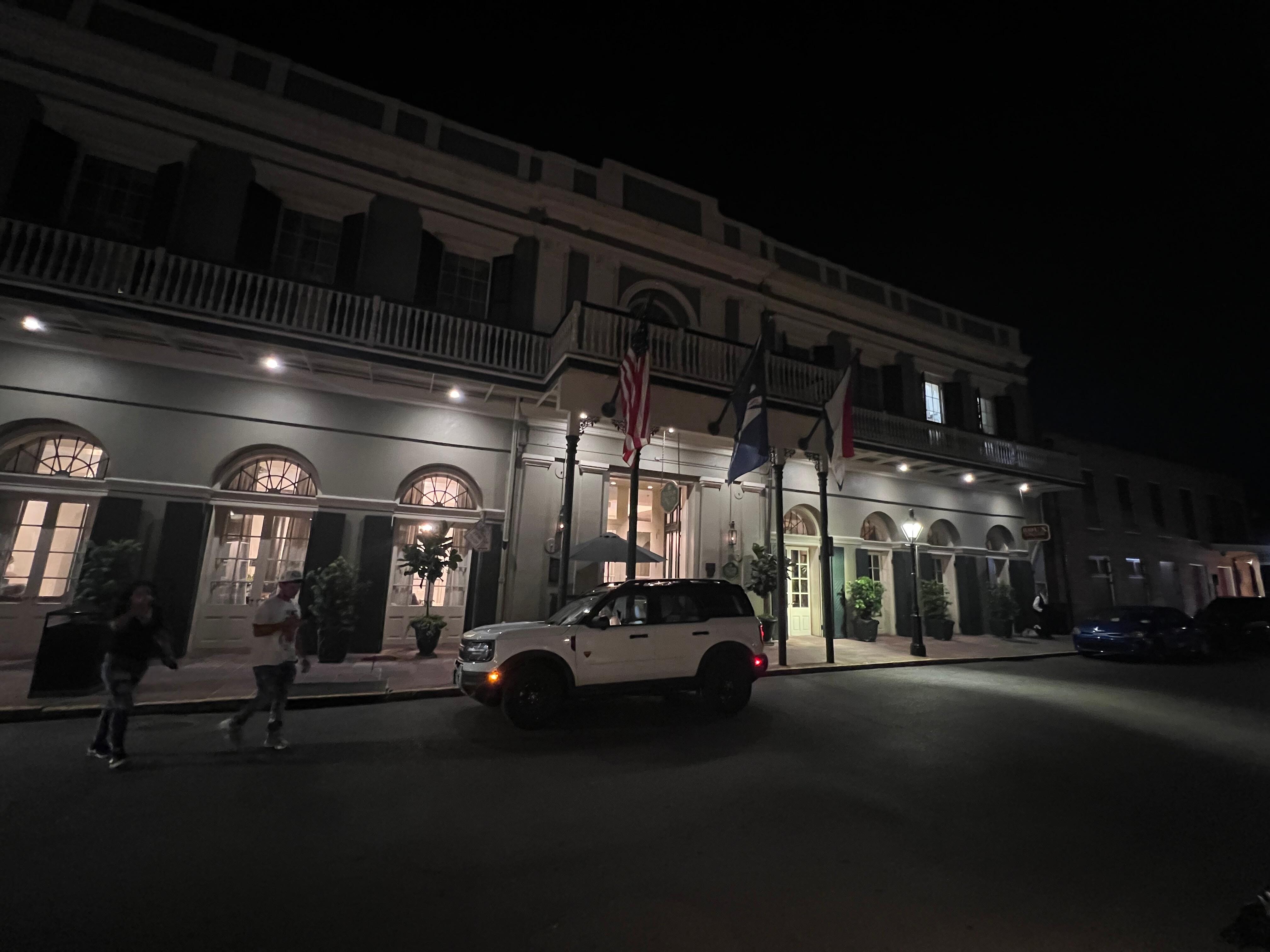 Eingang in der Orlean Street