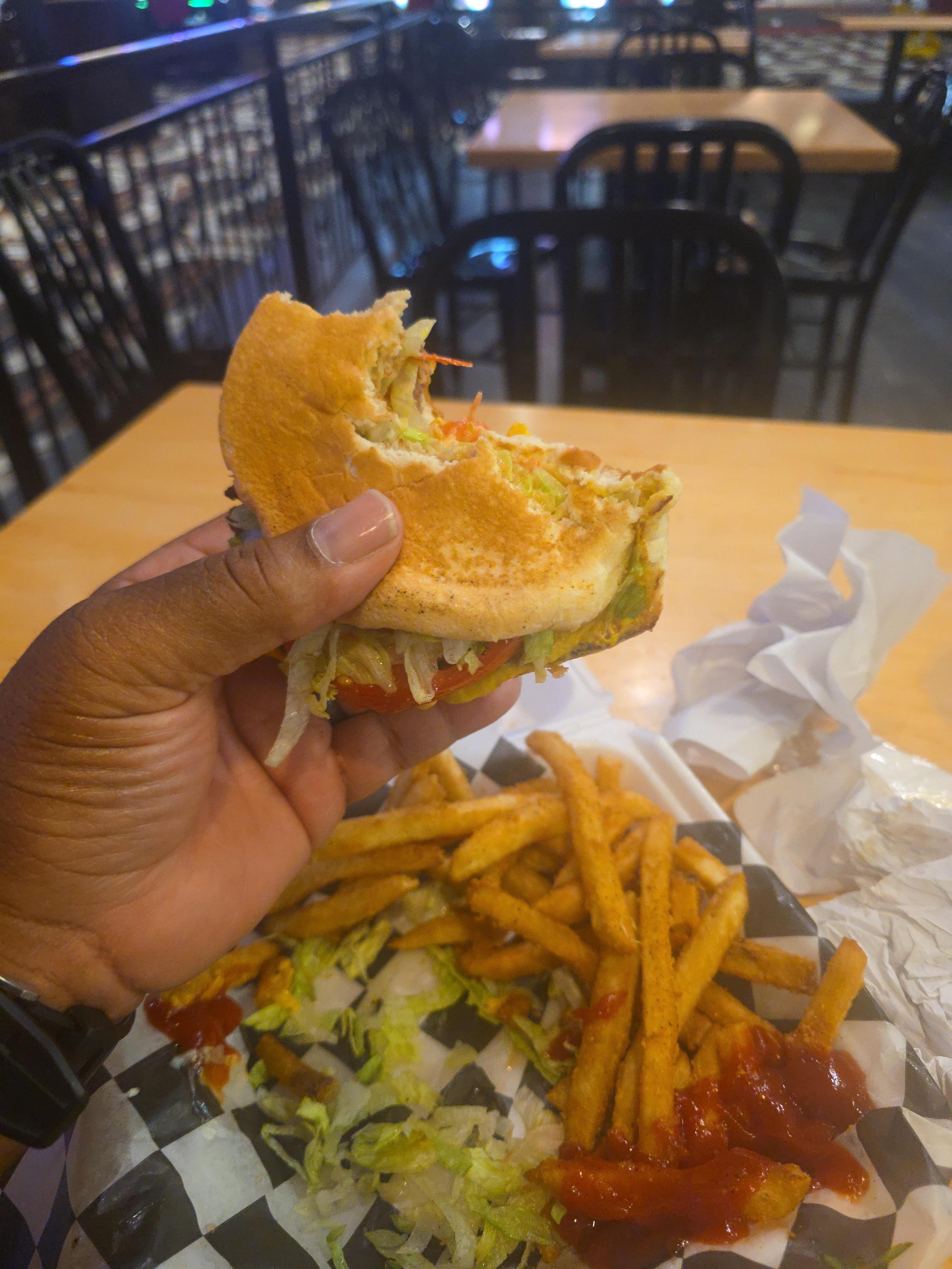 Burger bar had more than generous servings
