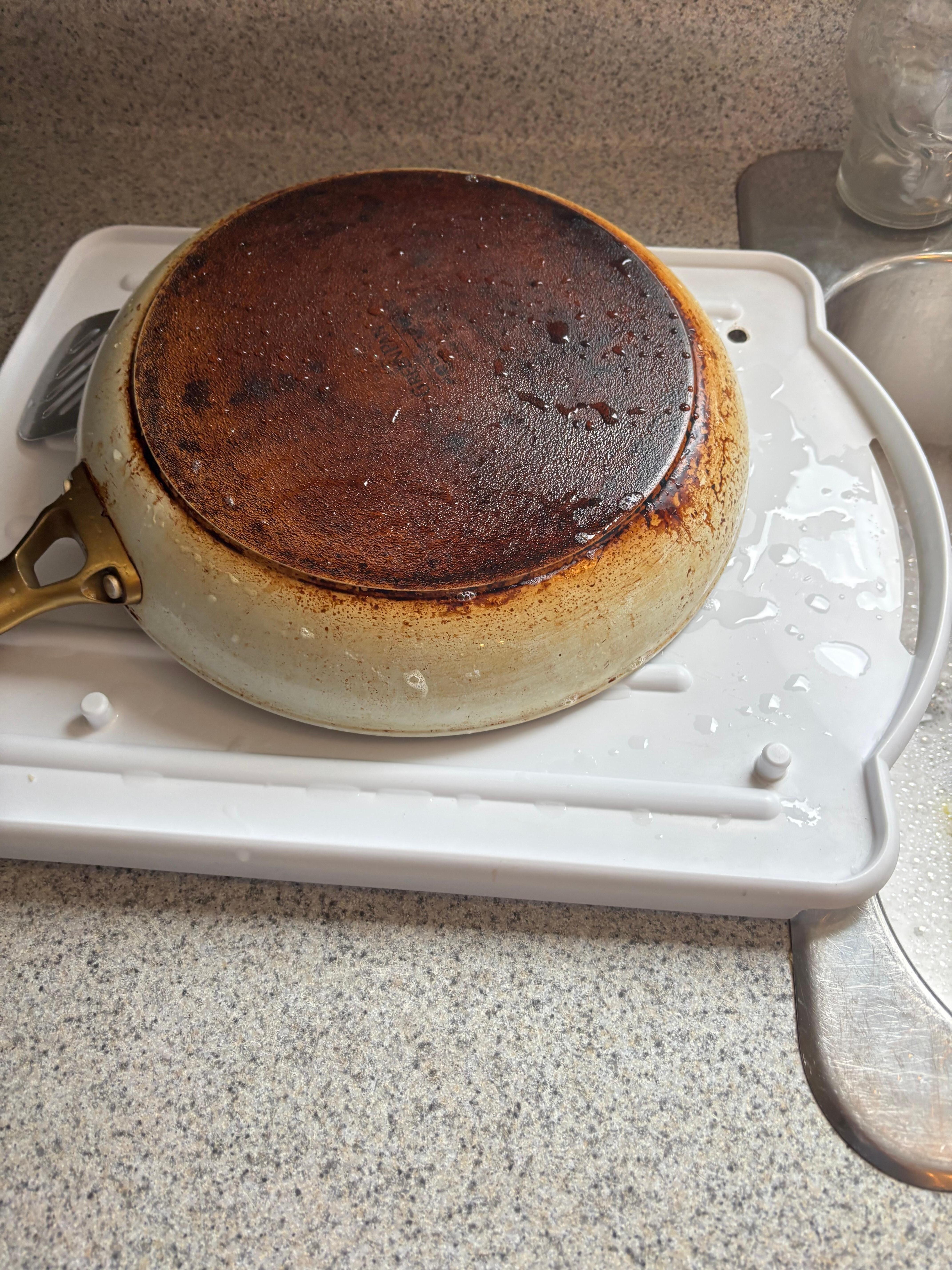 We cleaned all the dishes before using it.