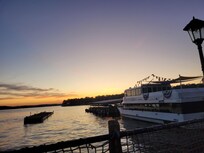 Sunset from dock
