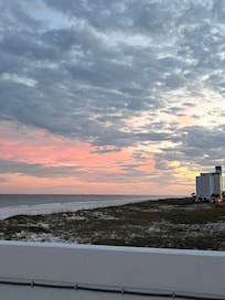 View from pool area