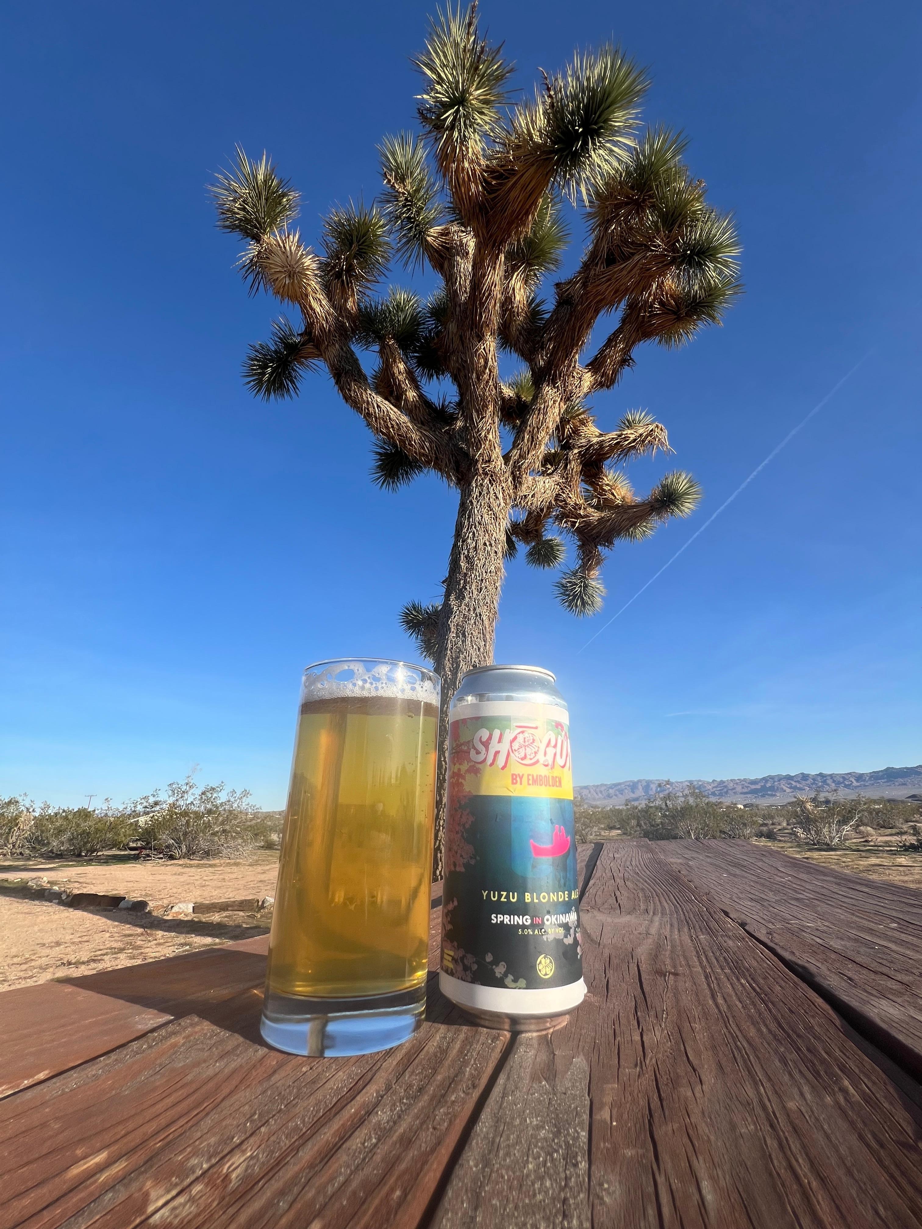 Refreshment after a long day hiking.