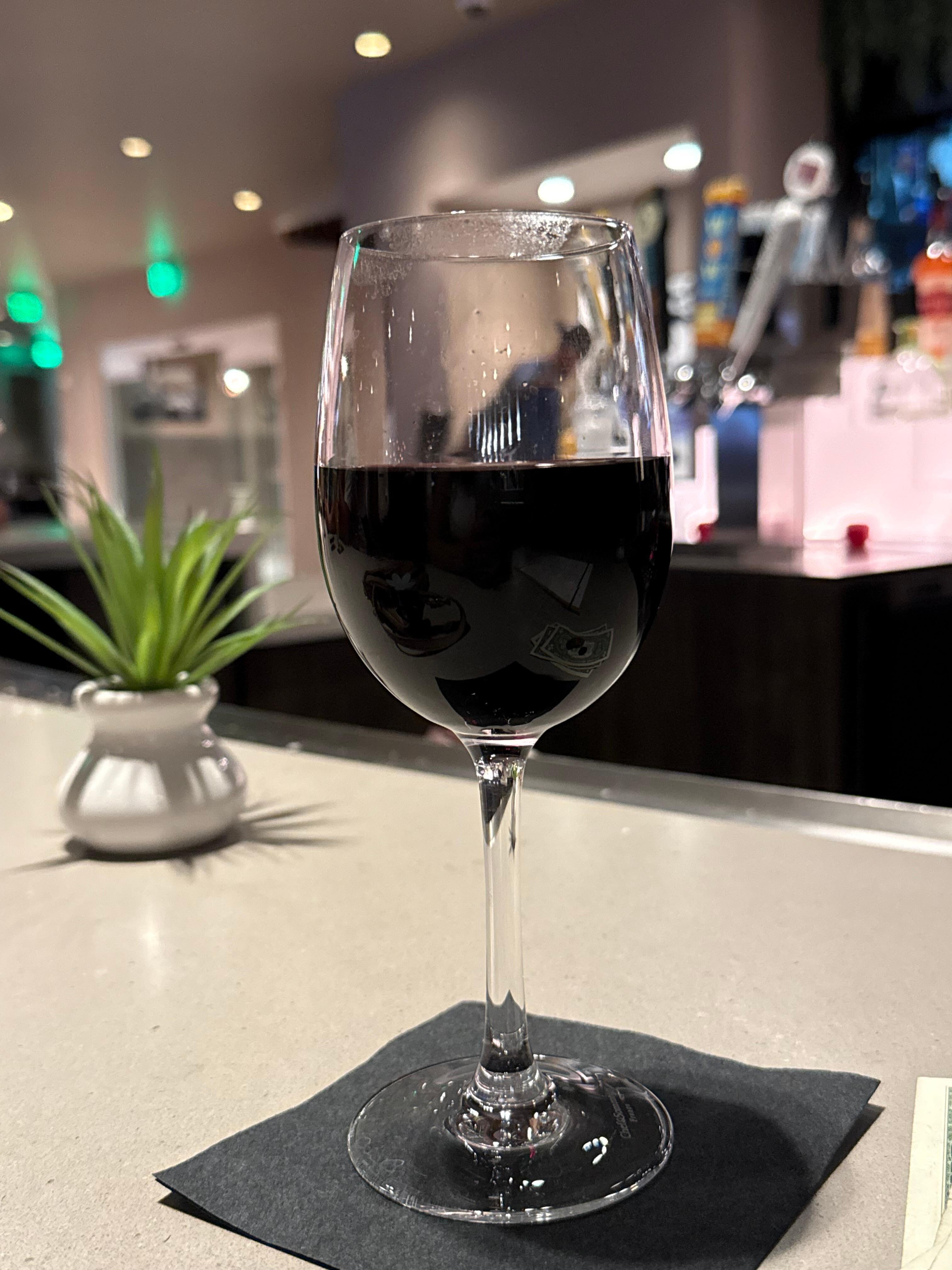 Great wine & beer selections at the bar 