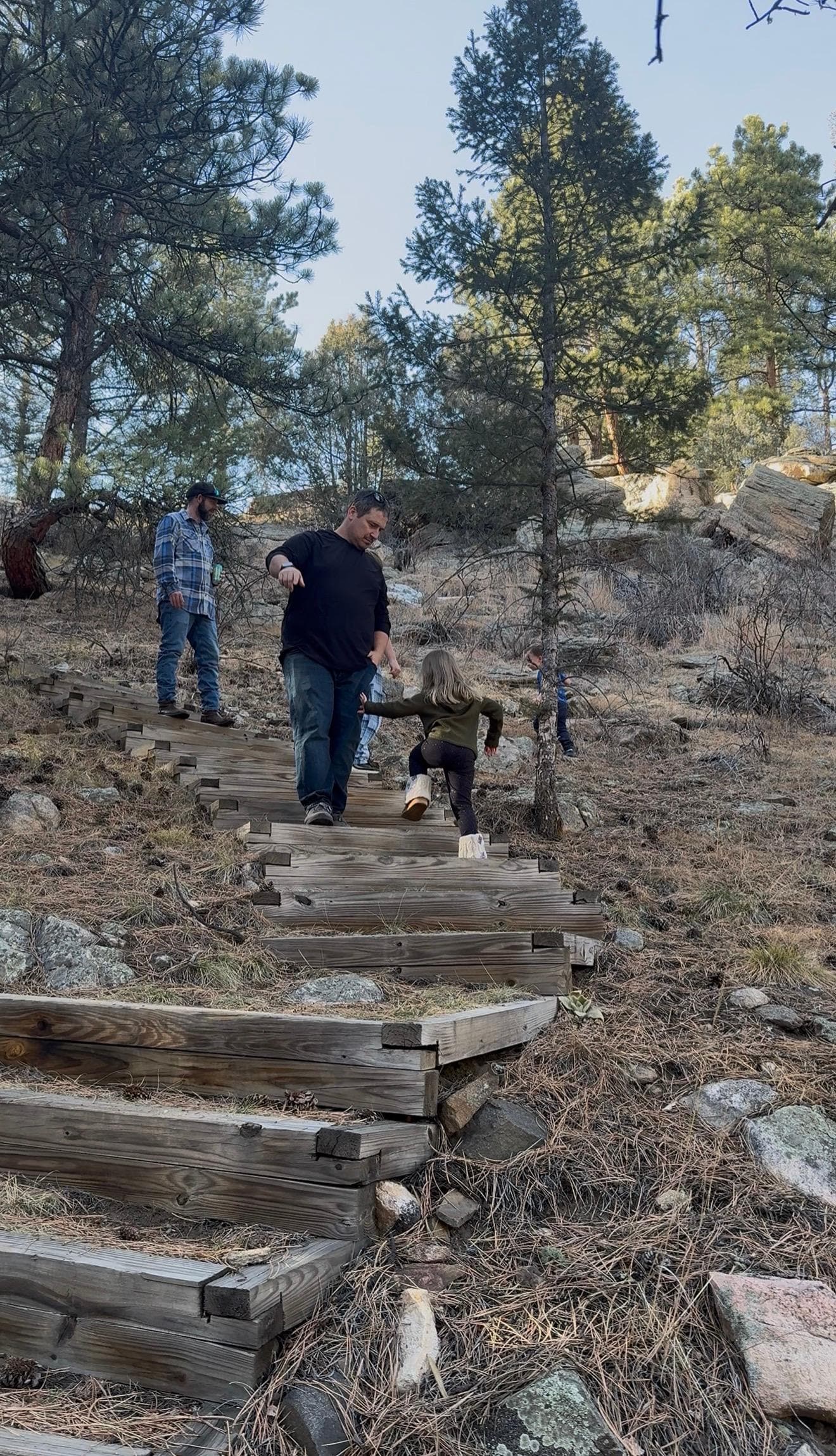 Stairs to Wisp Creek