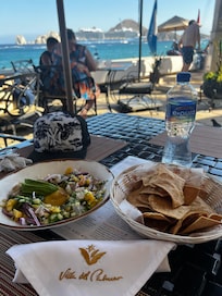 Super fresh shrimp ceviche! đ