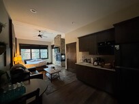 The Suite was as described - we did move the couch to be able to watch TV comfortably