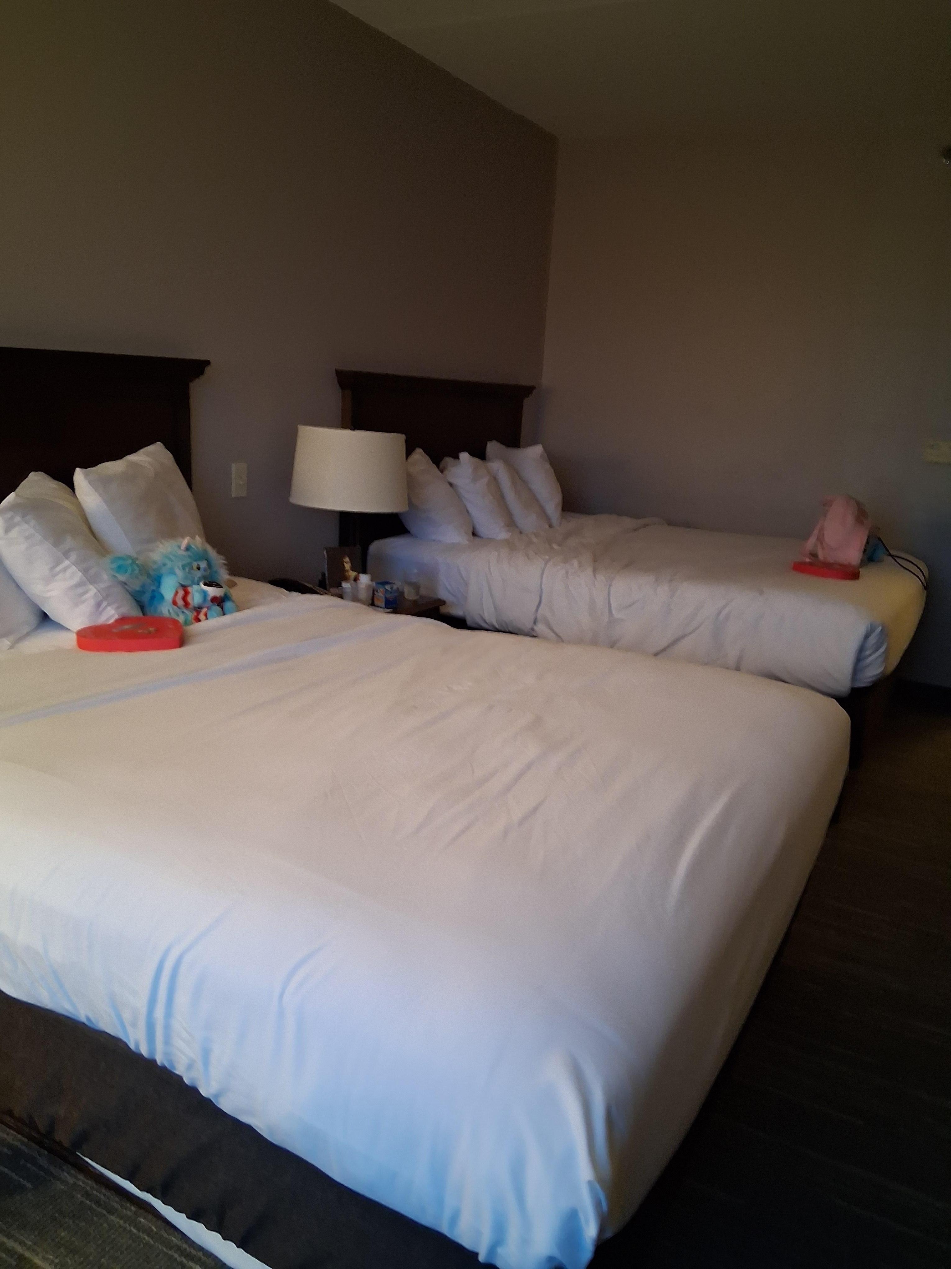 Very clean rooms great beds.