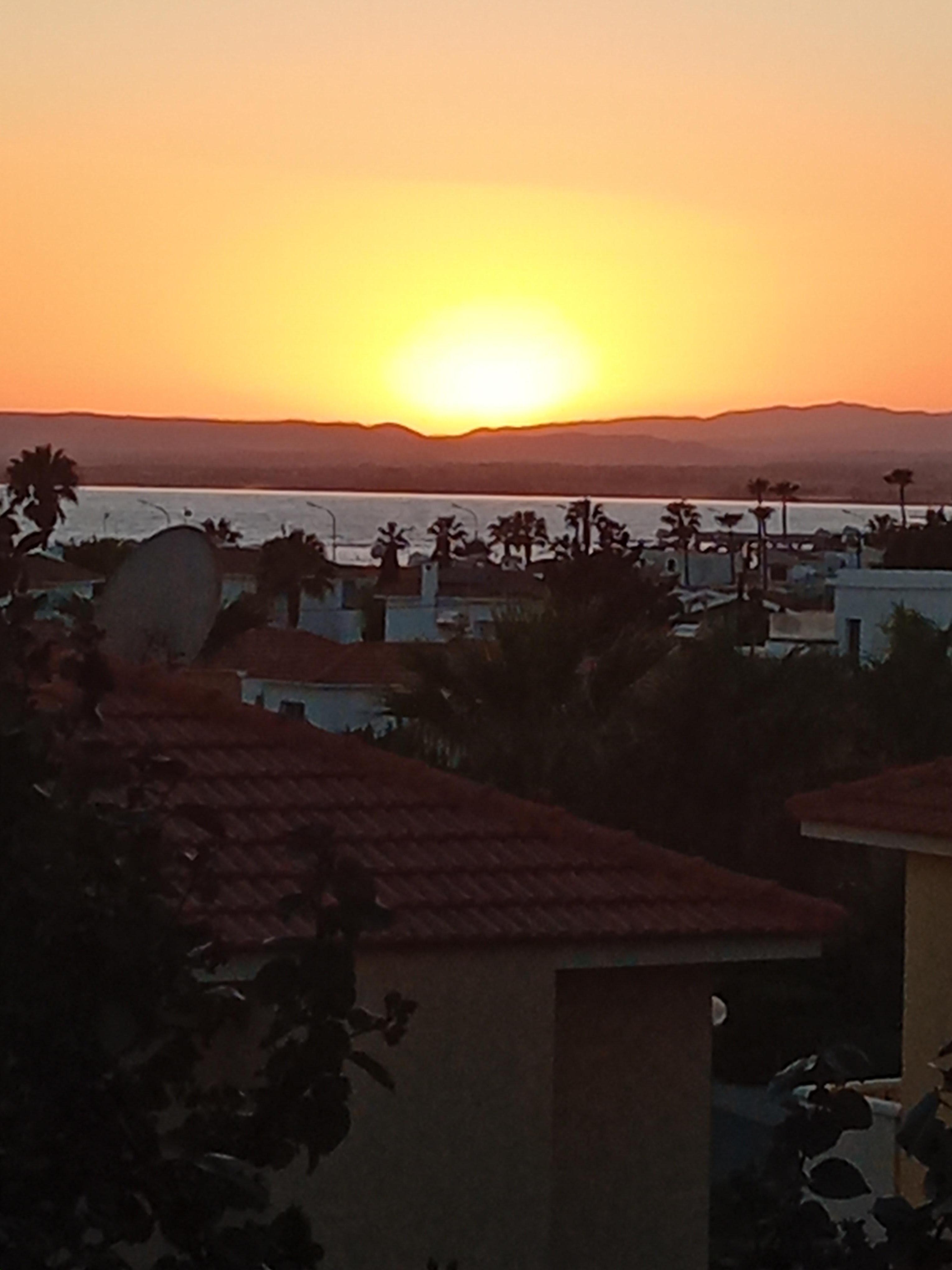 Sunset from balcony