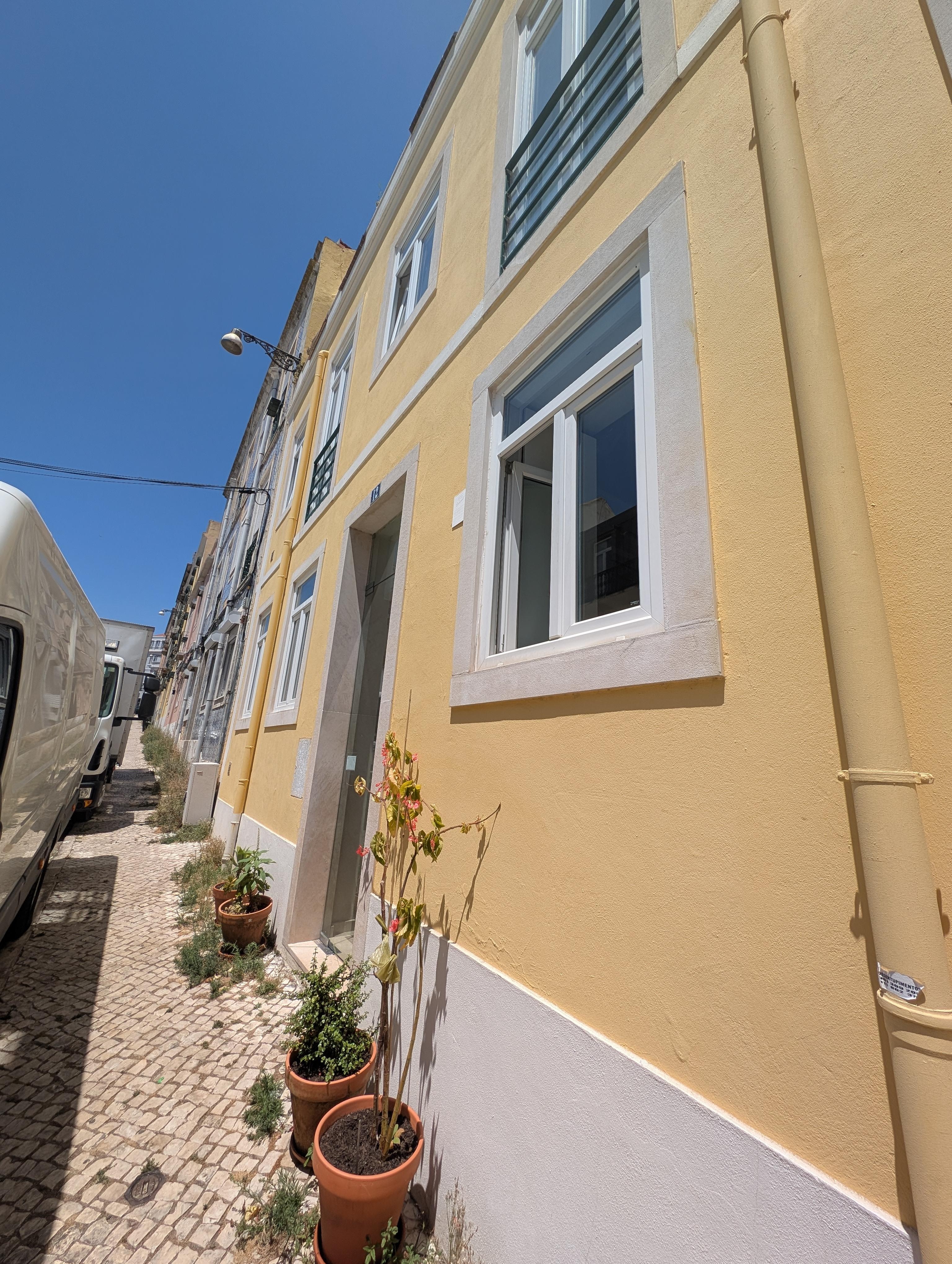 Devanture de l'immeuble 