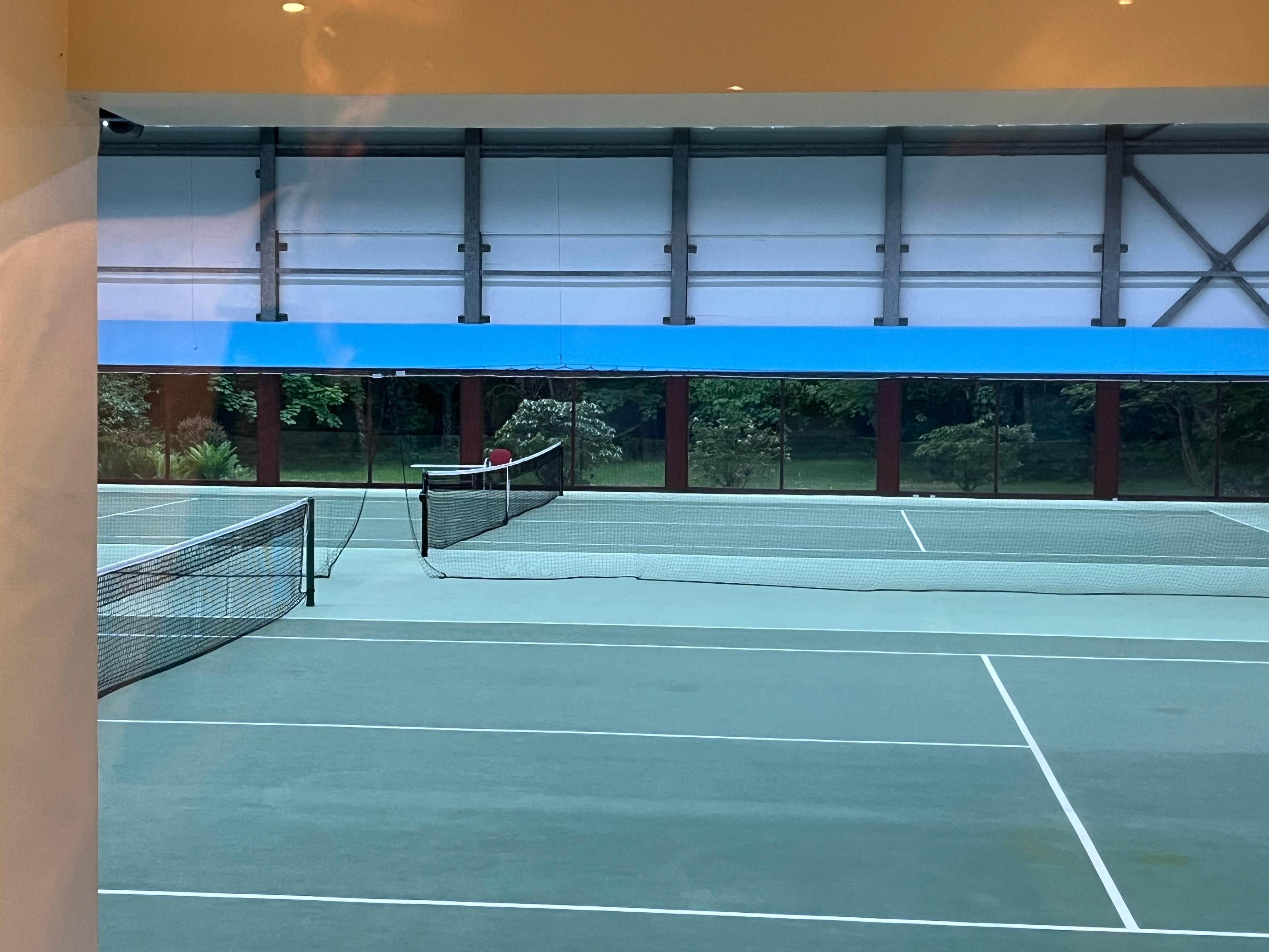 indoor tennis