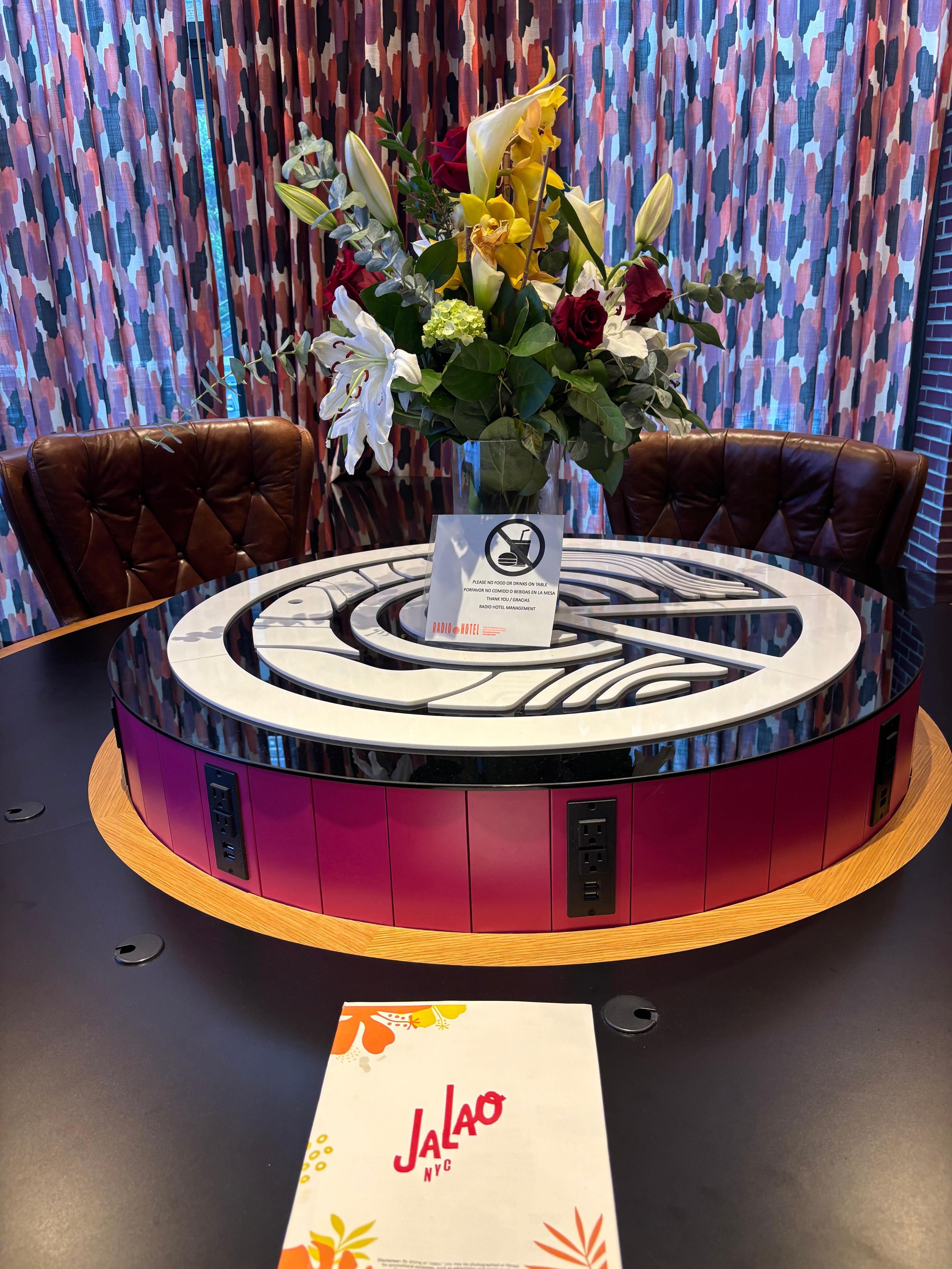 Take a seat at the round table for a great memory 