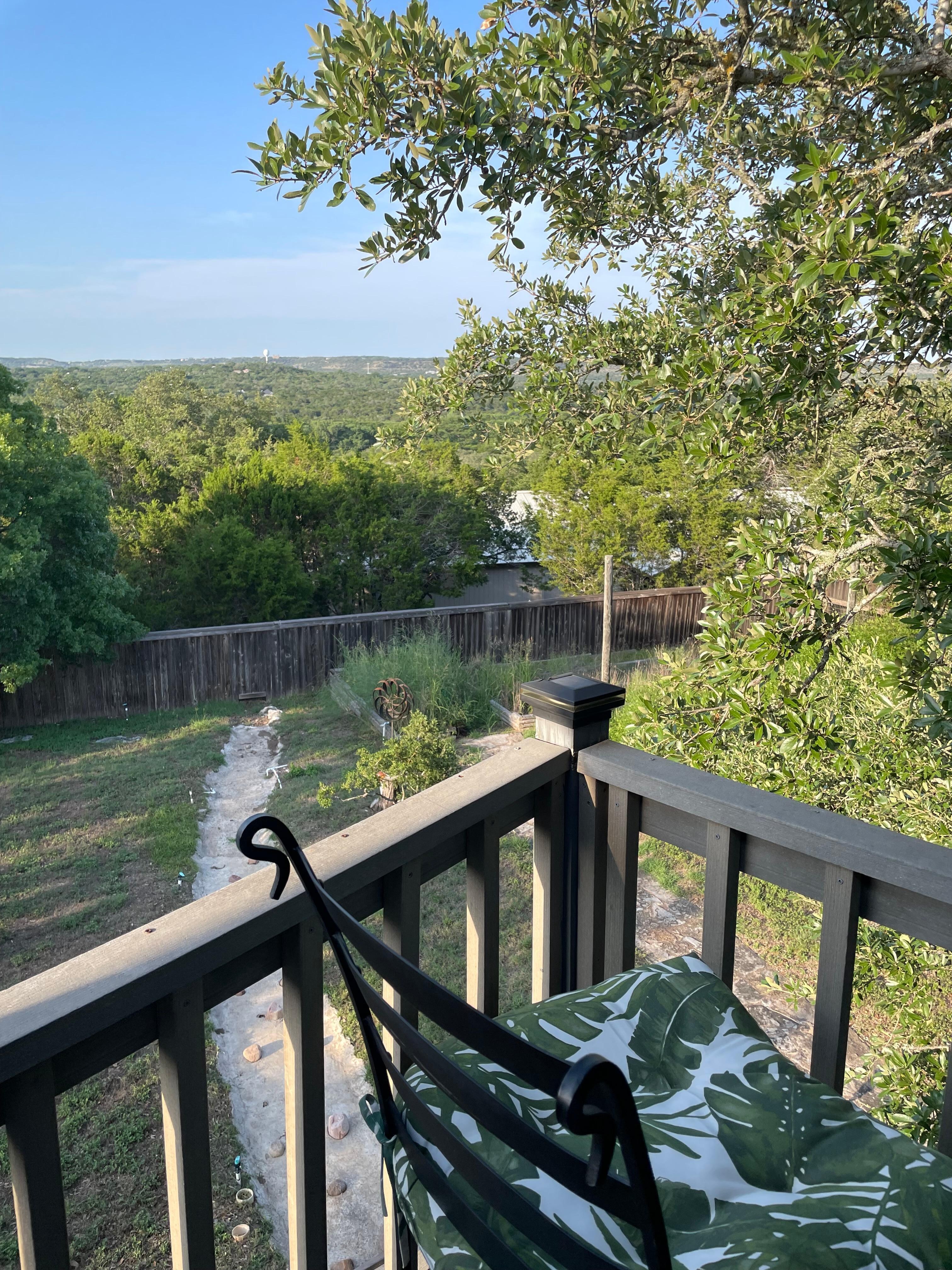 View from our front door!