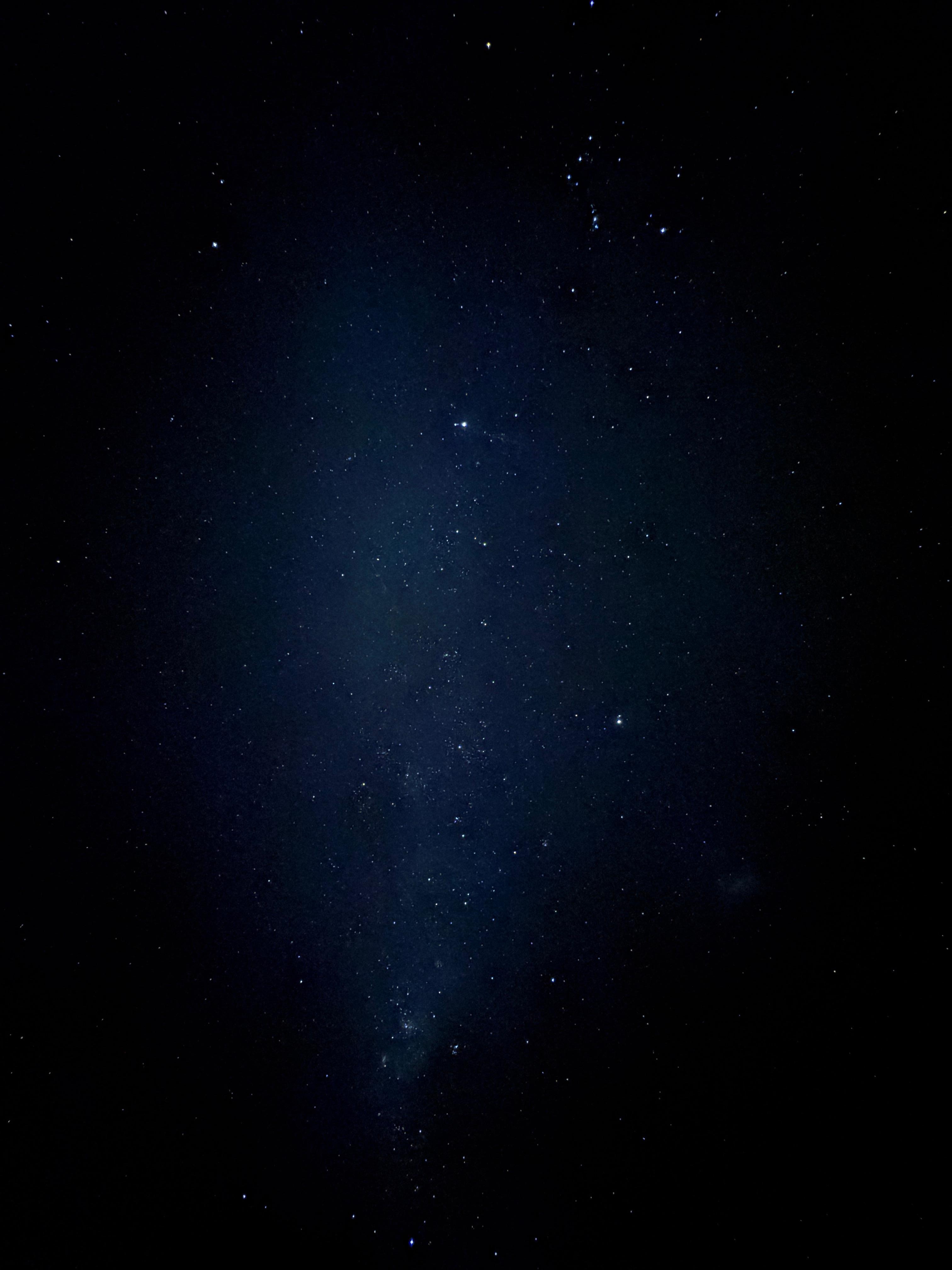 Milky Way directly overhead 