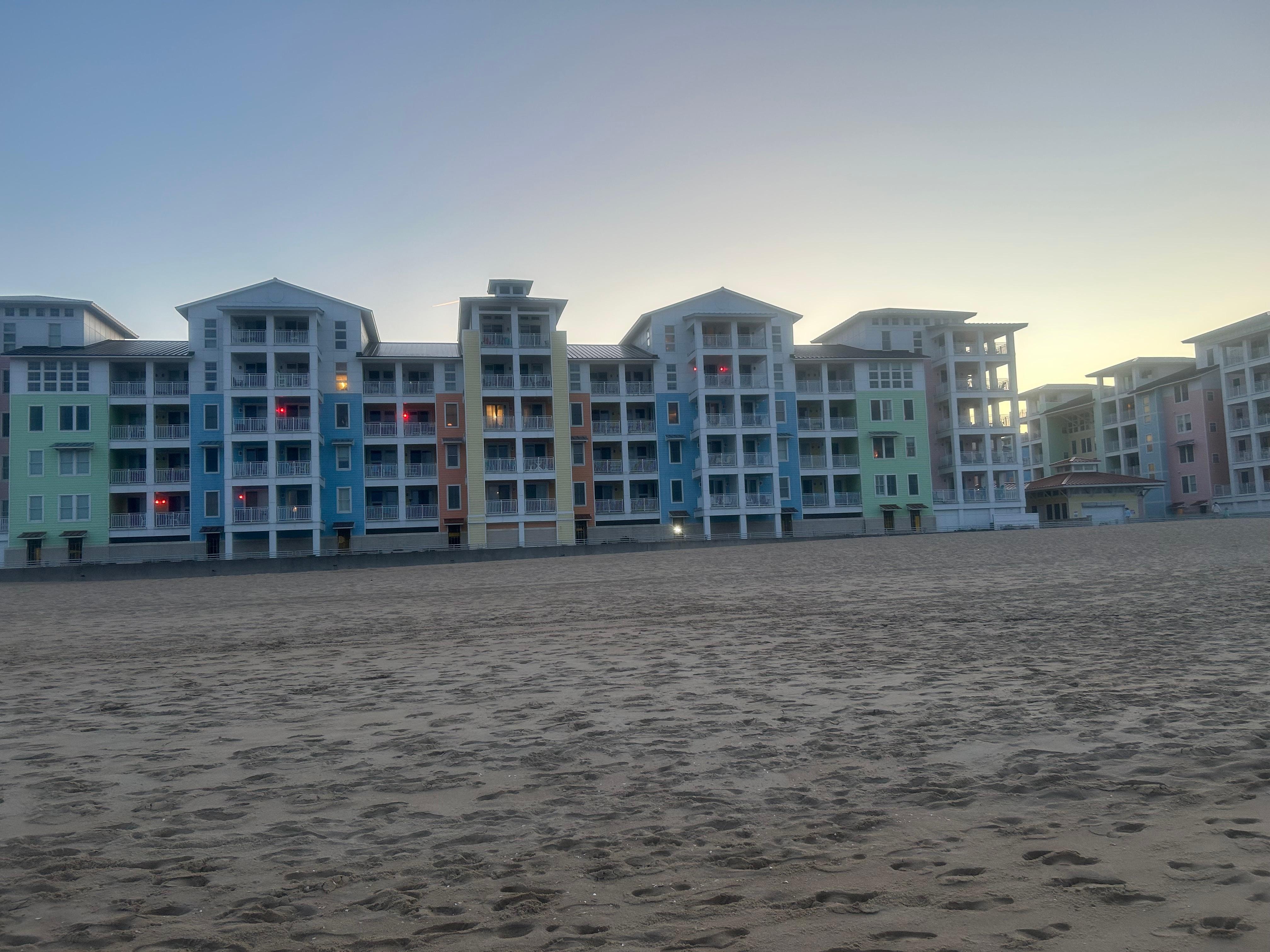 Condos pics from the beach view. 