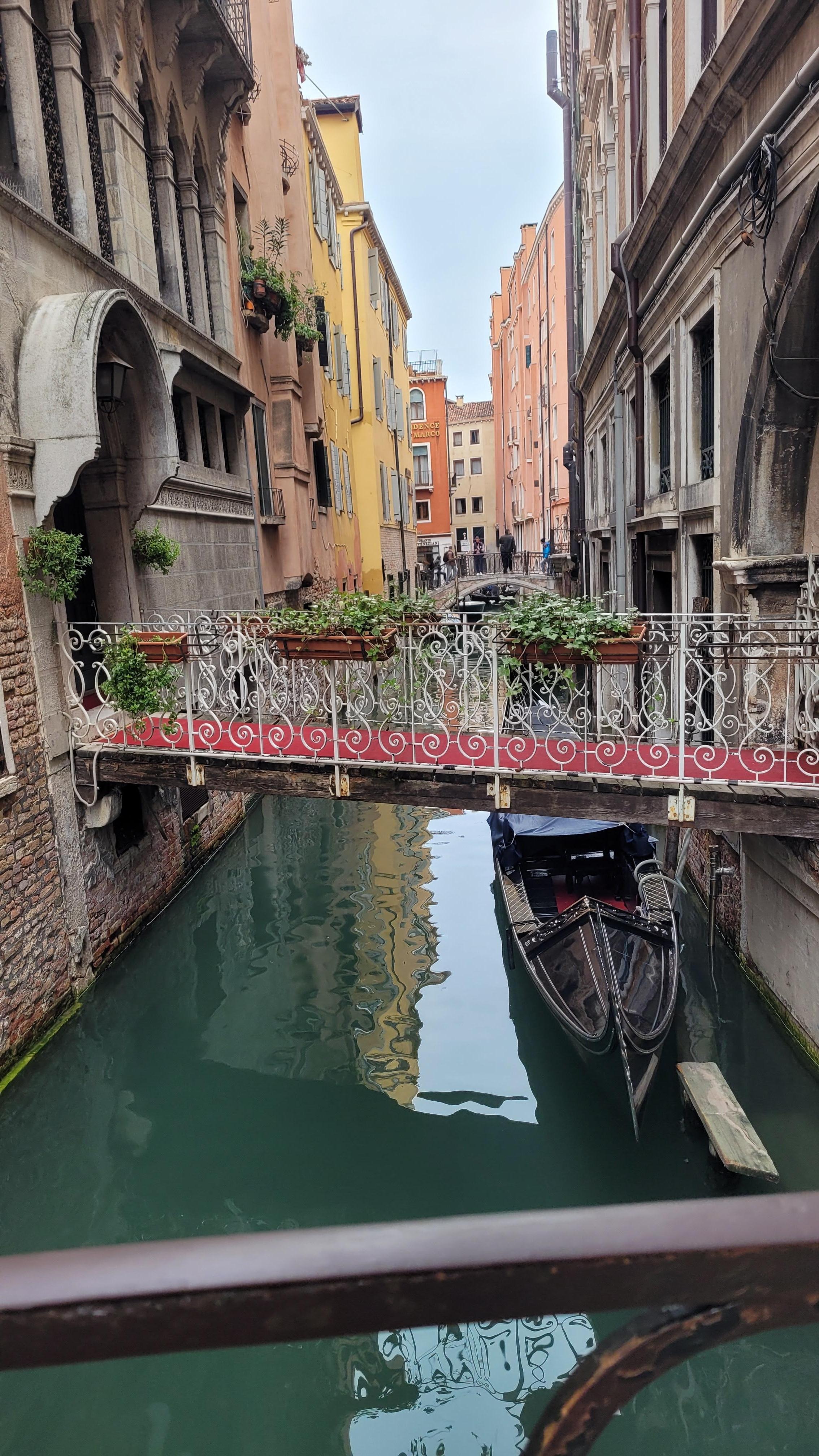 One of many bridges around town