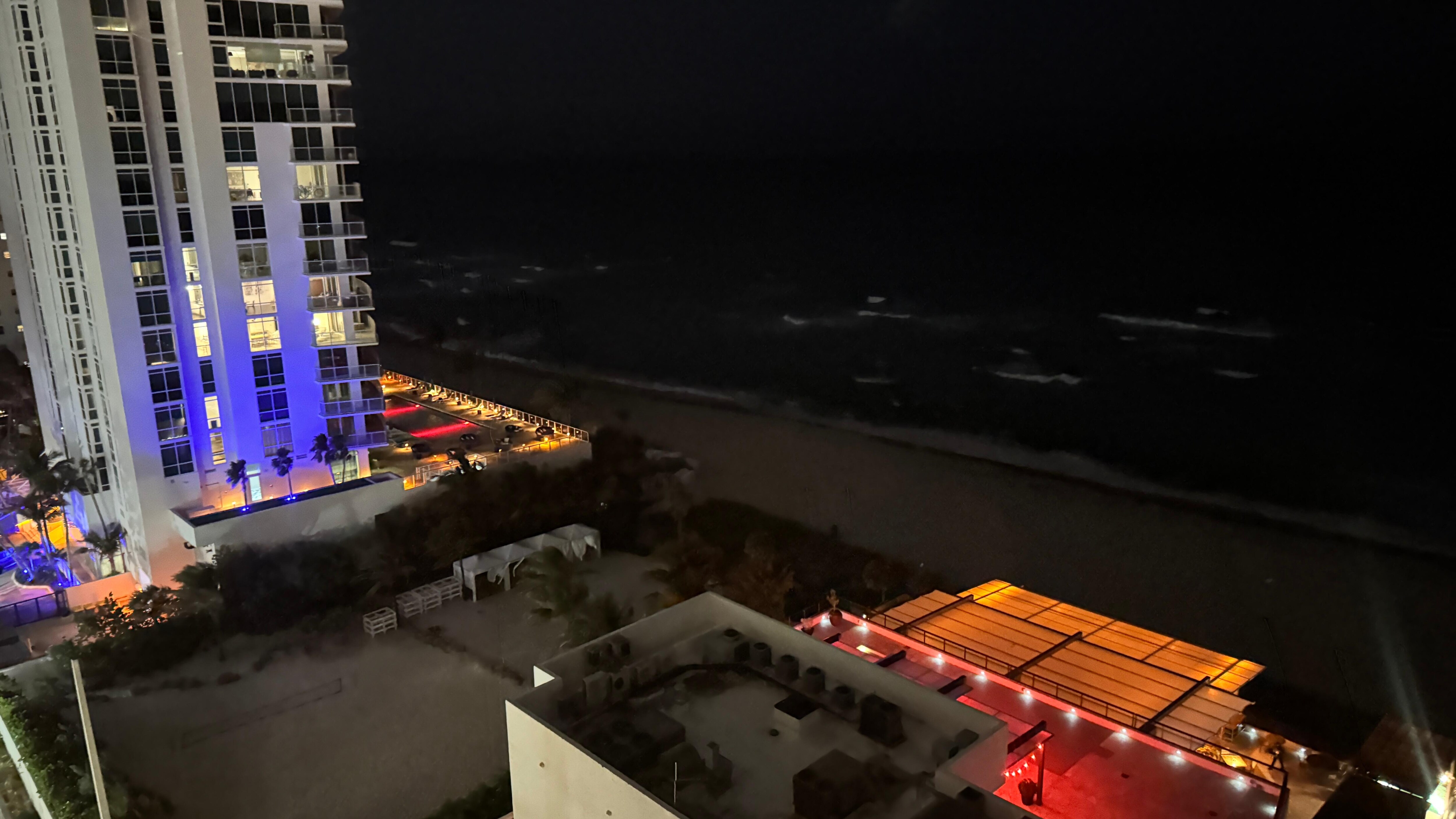 View from pool on 9th floor