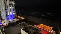 View from pool on 9th floor