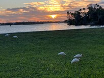 Sunset from our patio