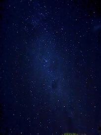 Stargazing from the backyard