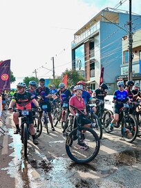 Prova AZ-MTB e a largada na frente do hotel… não podia ser melhor!!!!
