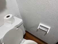 Toilet paper rod missing