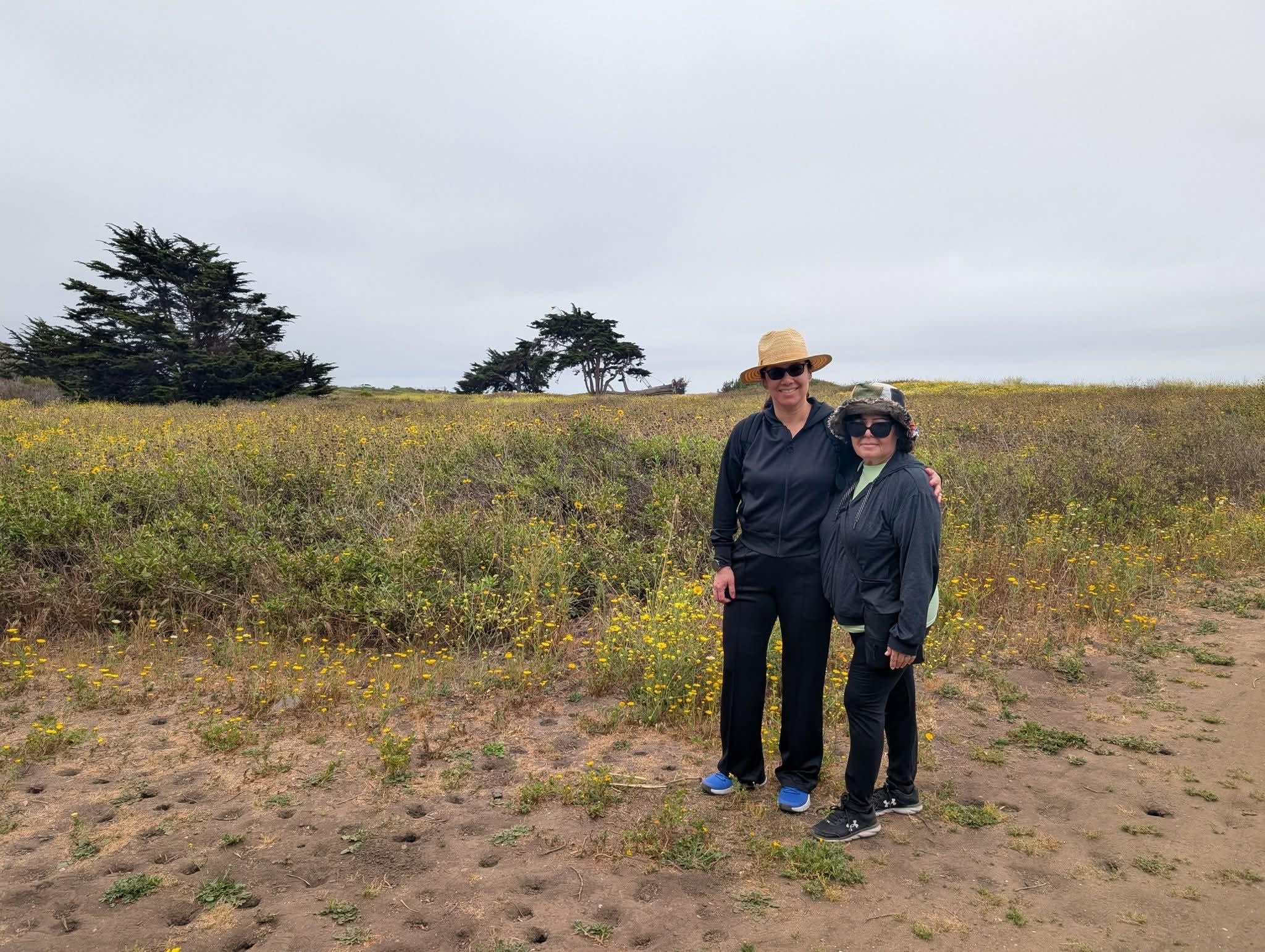 Enjoyed the beautiful scenery on our trek over to the seal rookery.