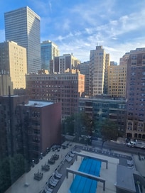 View from our room.